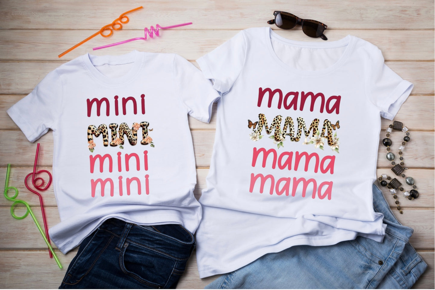 Mama and Mini tshirts