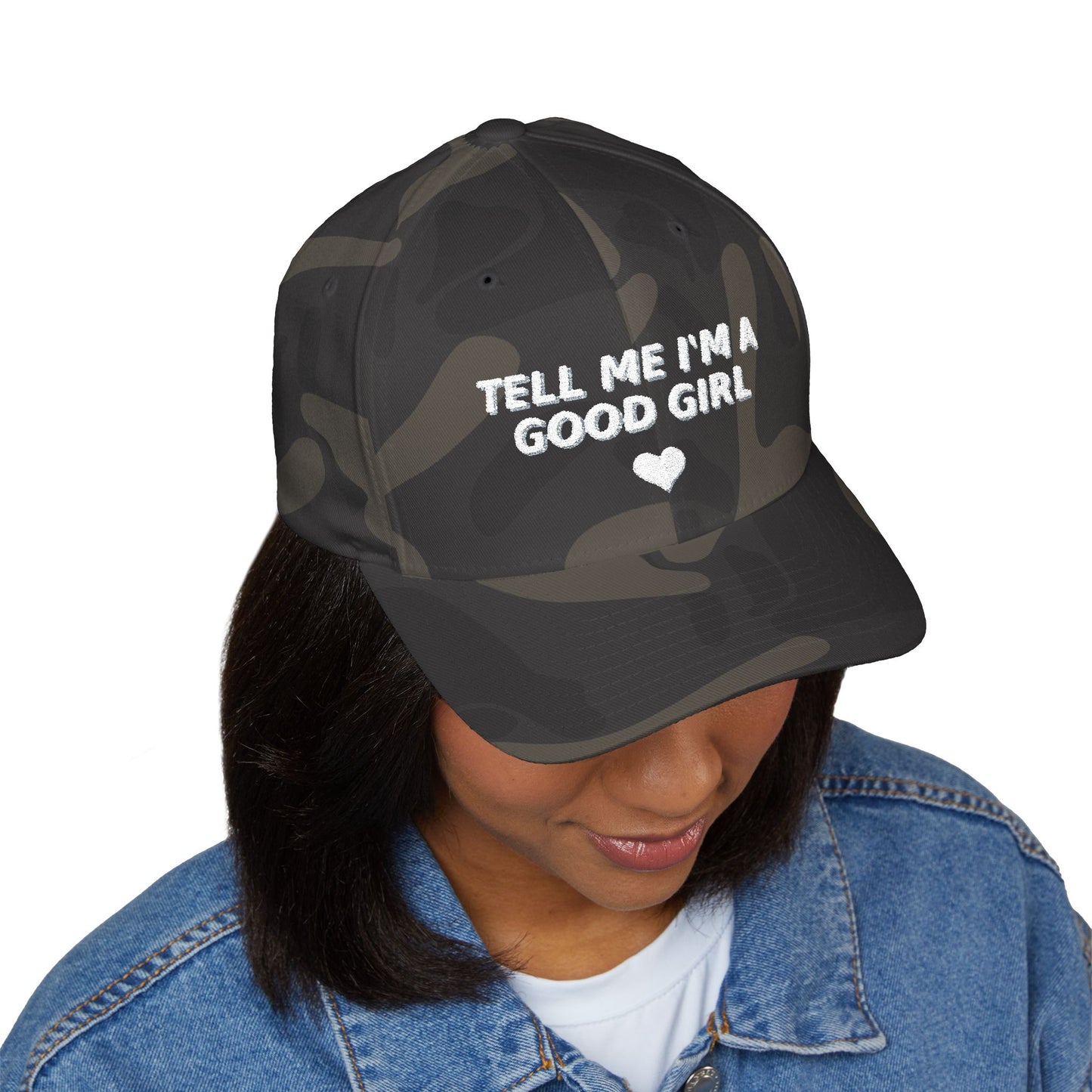 Embroidered Cap - tell me I’m a good girl
