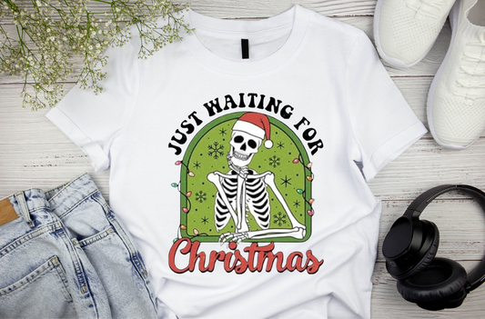 Waiting for Christmas t-shirt