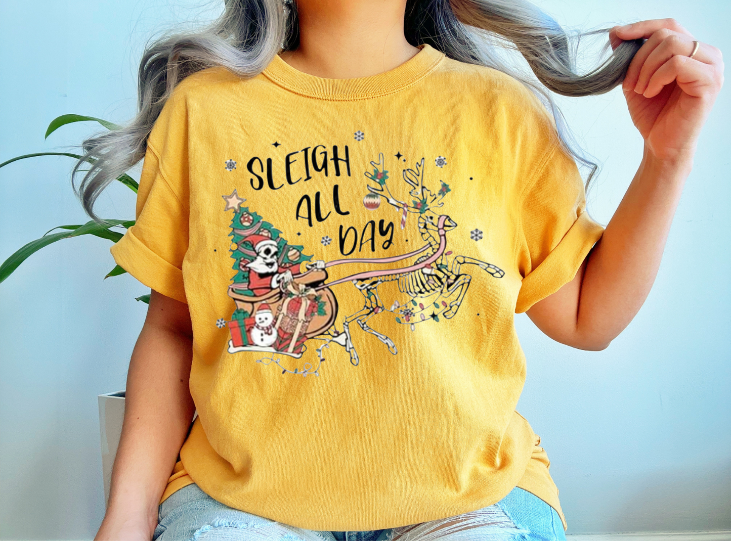 Sleigh All Day t-shirt