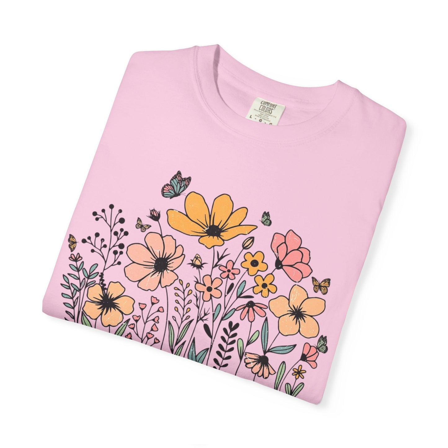 Cute Floral 'Grandma' T-Shirt