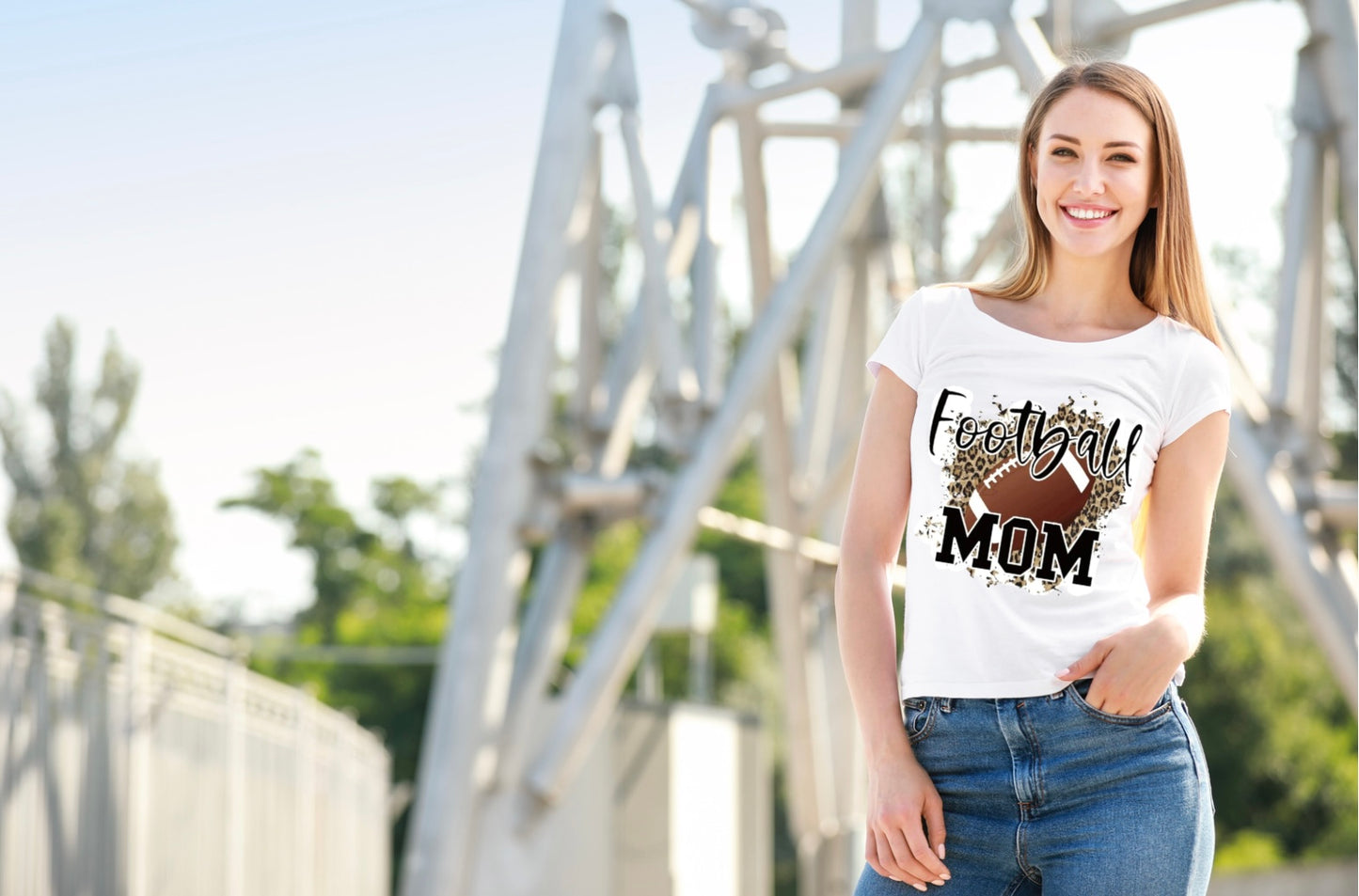 Football mom tshirt