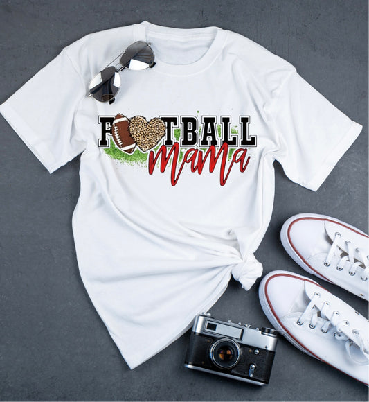 Football mama tshirt