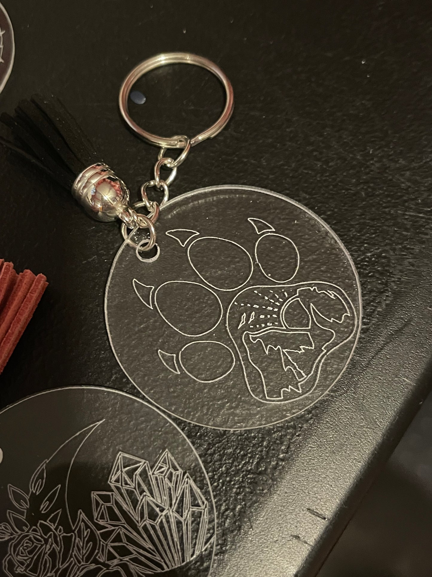 Engraved keychains