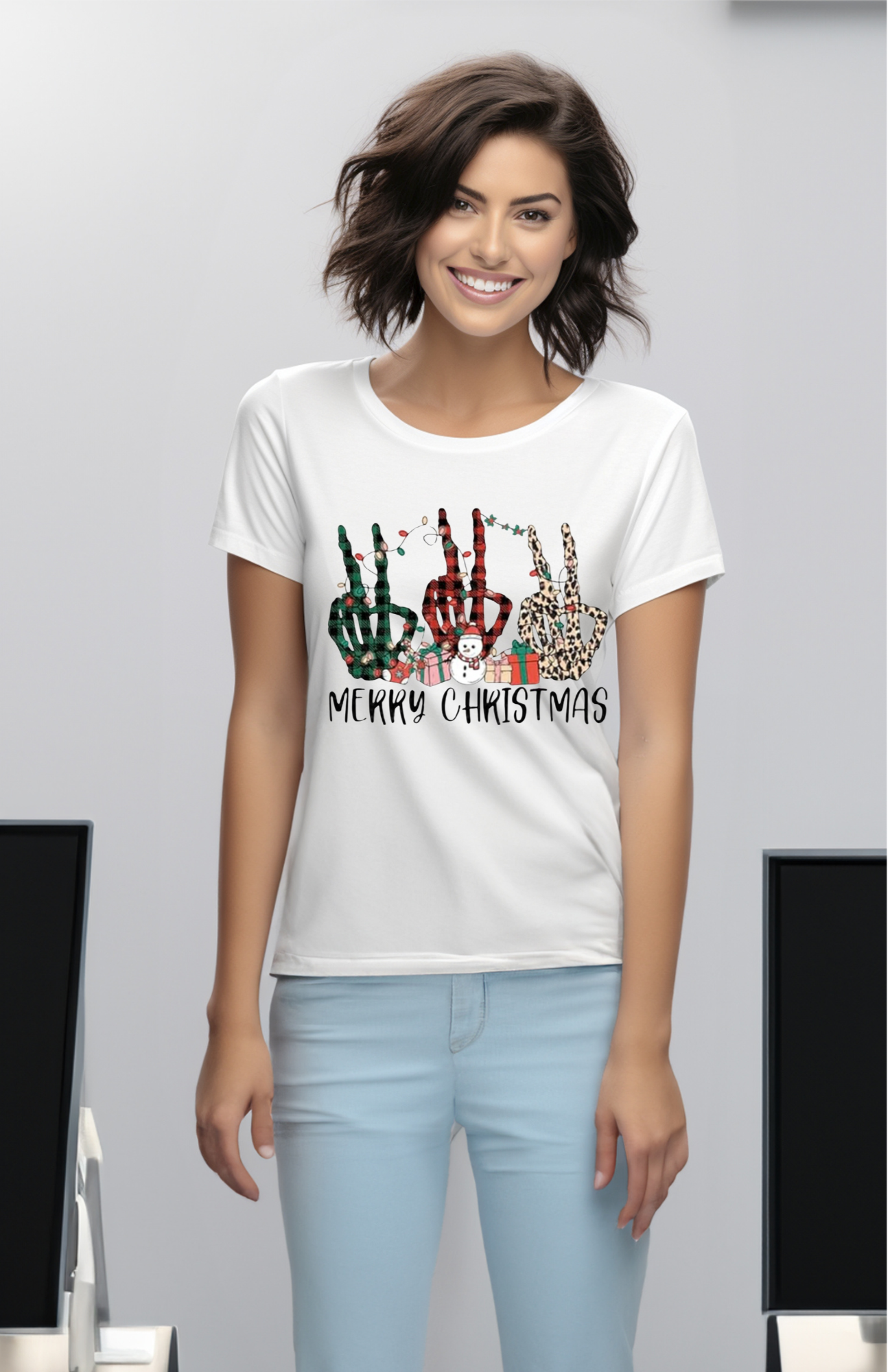 Merry Christmas and Peace t-shirt