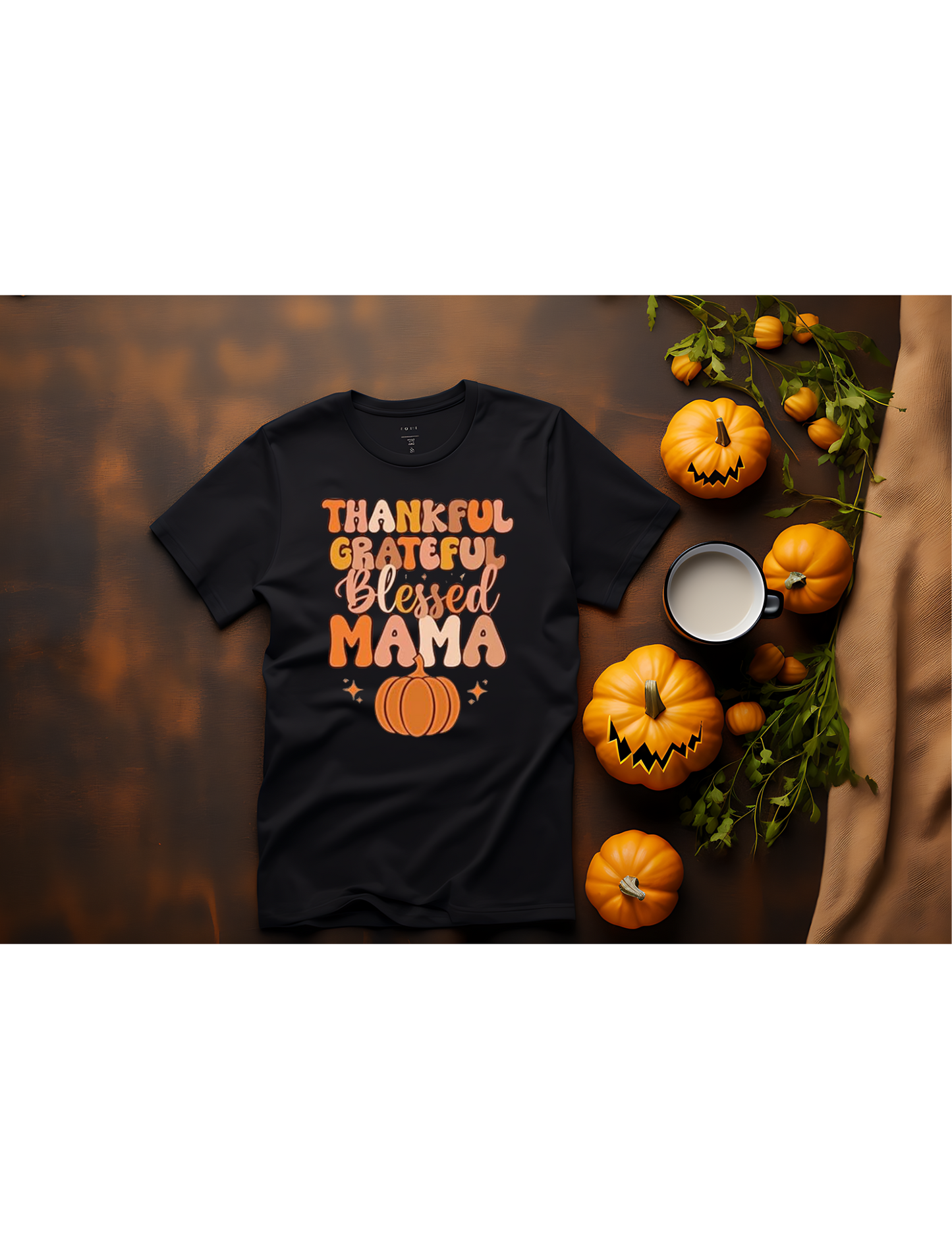 Thankful Grateful Mama t-shirt