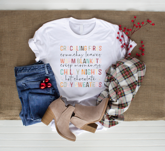 Celebrate Cozy Weather T-shirt