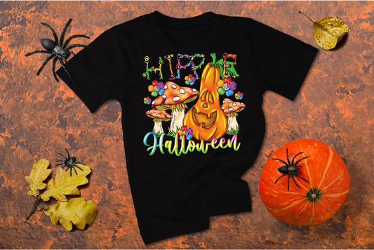 Hippie Halloween t-shirt